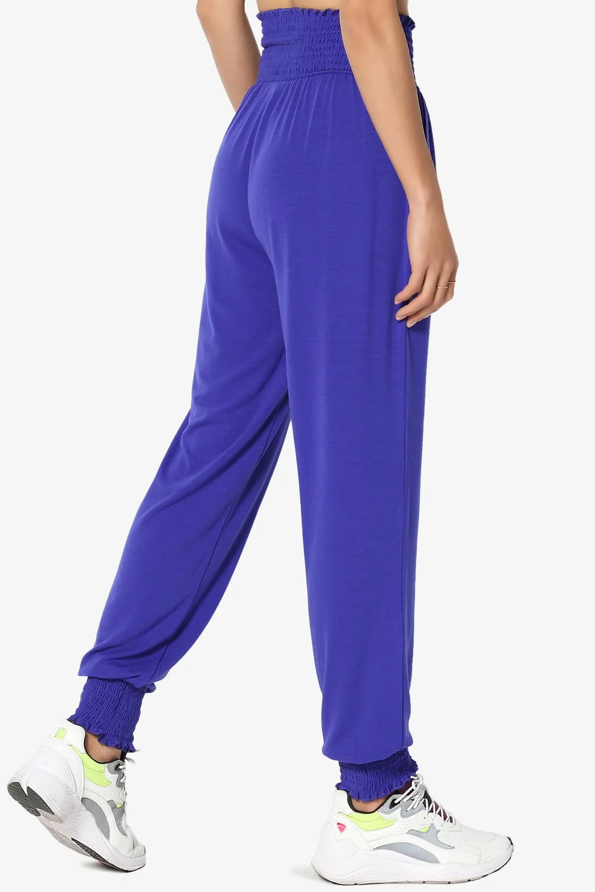 Estella Smocked Waist & Cuff Harem Pants