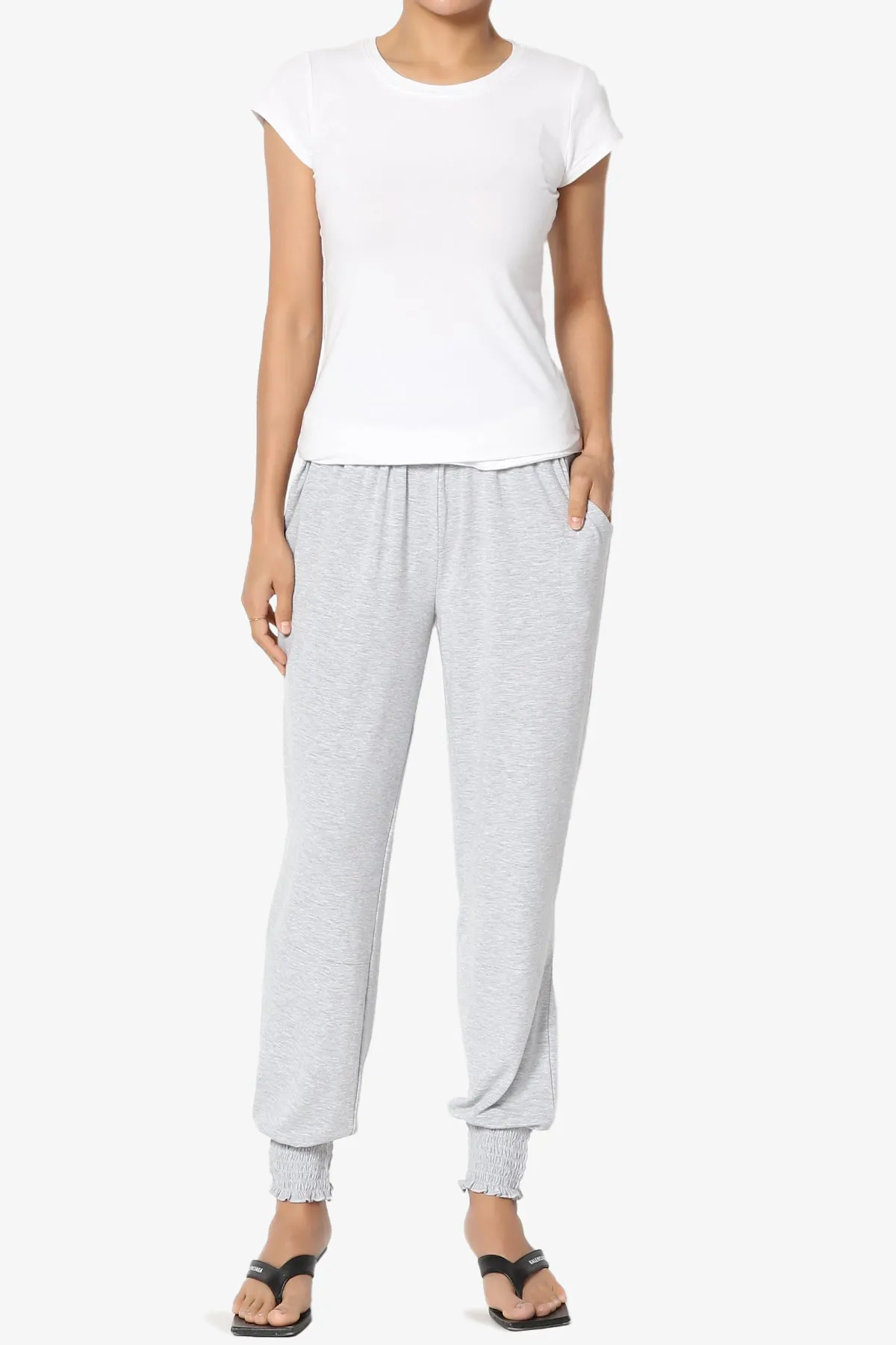 Estella Smocked Waist & Cuff Harem Pants