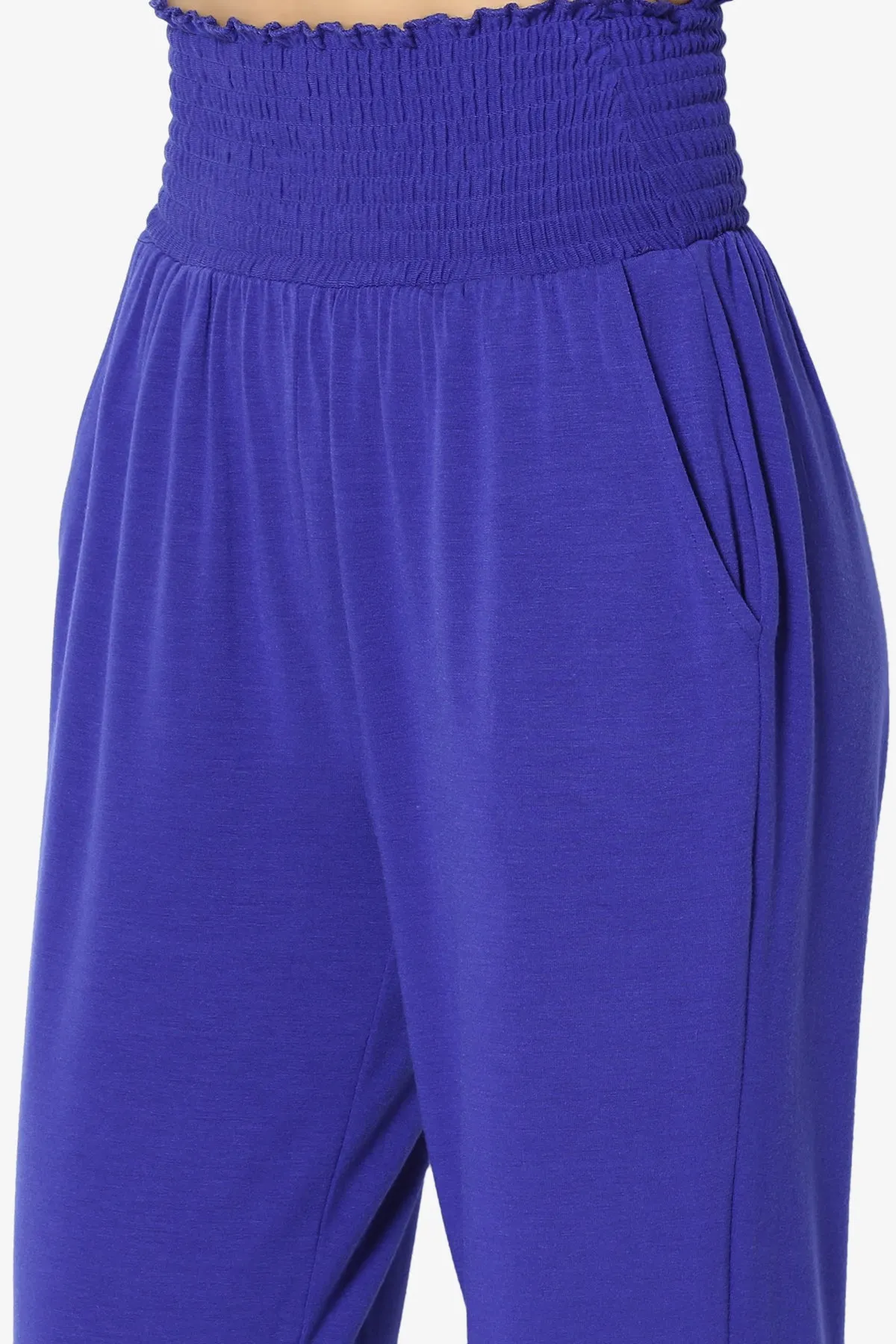 Estella Smocked Waist & Cuff Harem Pants