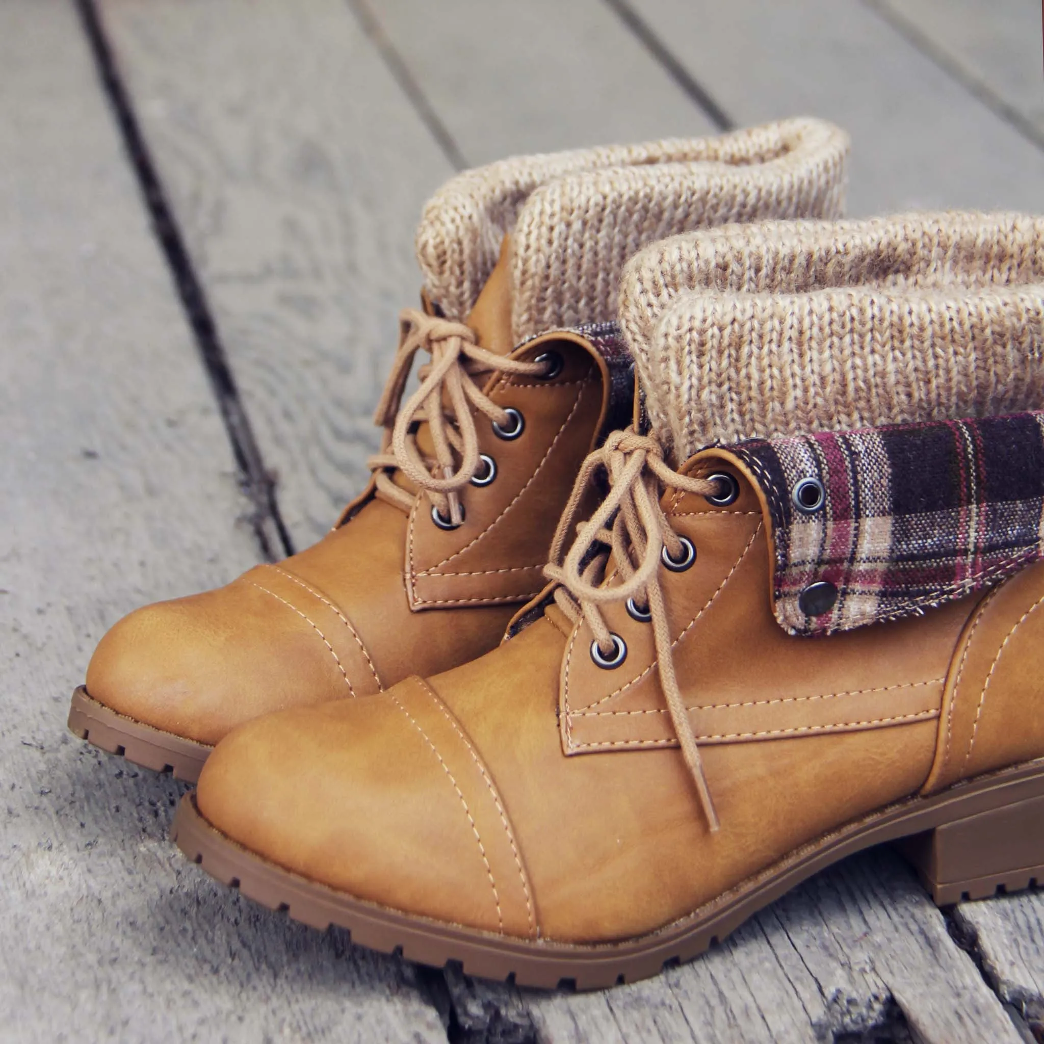 Fall Legend Booties in Sand