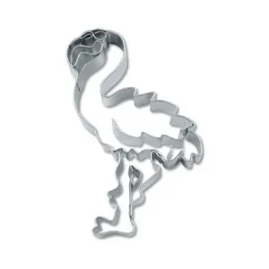 Flamingo with Embossed Detail 7.5cm Cookie Cutter