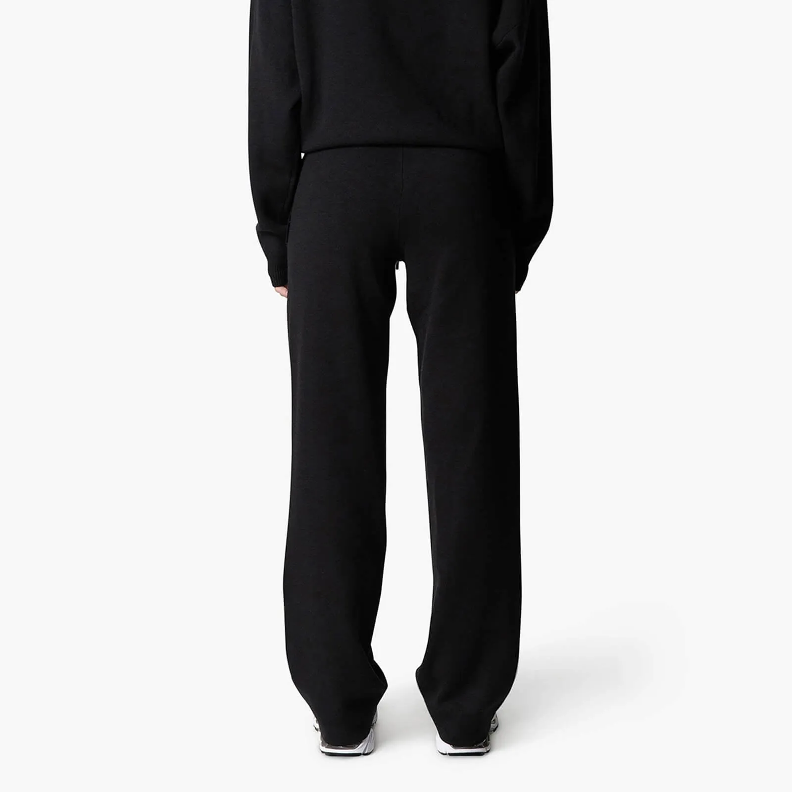 FLO KNITTED PANTS | BLACK/OFF WHITE