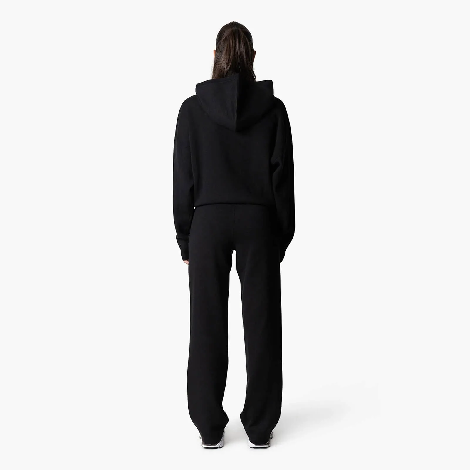 FLO KNITTED SET | BLACK/OFF WHITE