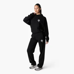 FLO KNITTED SET | BLACK/OFF WHITE