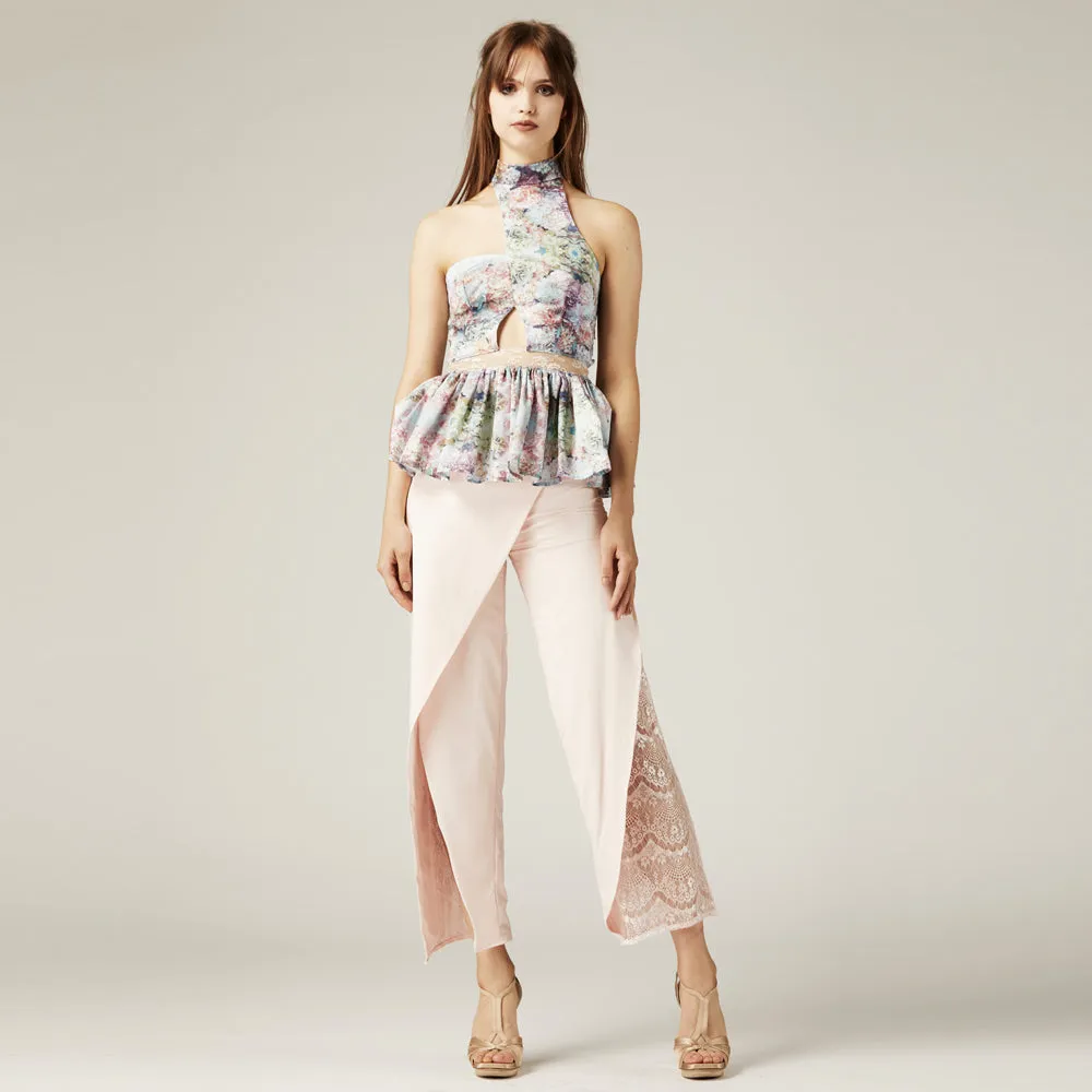 Floral Peplum
