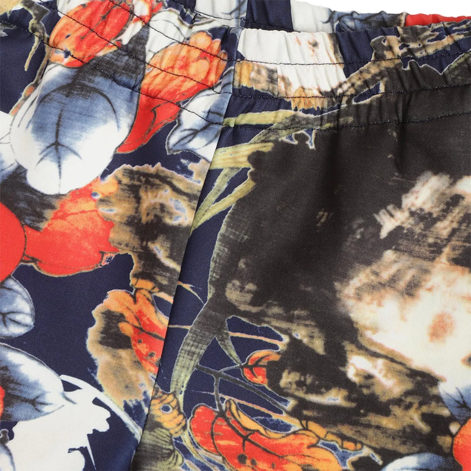 Floral Print Casual Pants