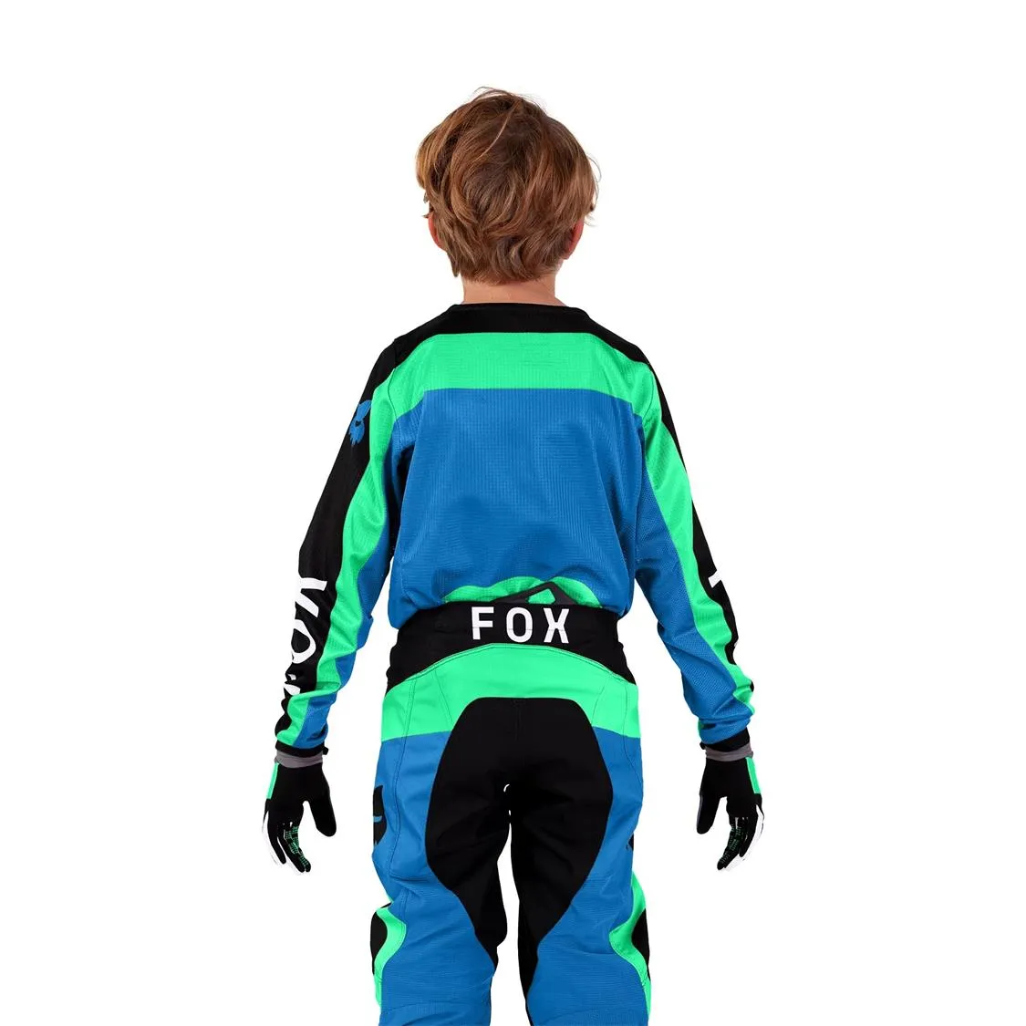 FOX YOUTH 180 BALLAST PANTS [BLACK/BLUE]