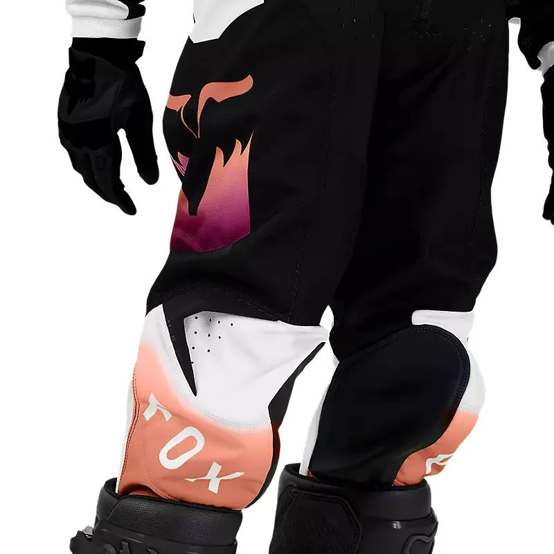 FOX YOUTH GIRLS 180 FLORA PANTS [BLACK/PINK]