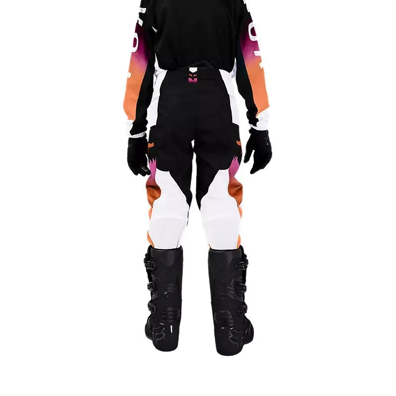 FOX YOUTH GIRLS 180 FLORA PANTS [BLACK/PINK]