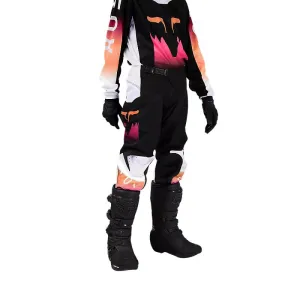 FOX YOUTH GIRLS 180 FLORA PANTS [BLACK/PINK]