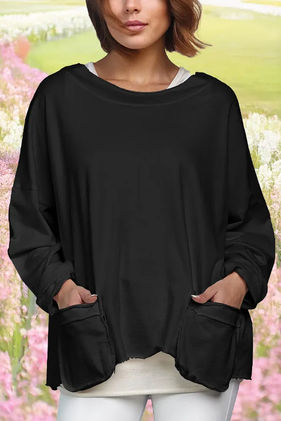 French Terry 2 Pocket Top