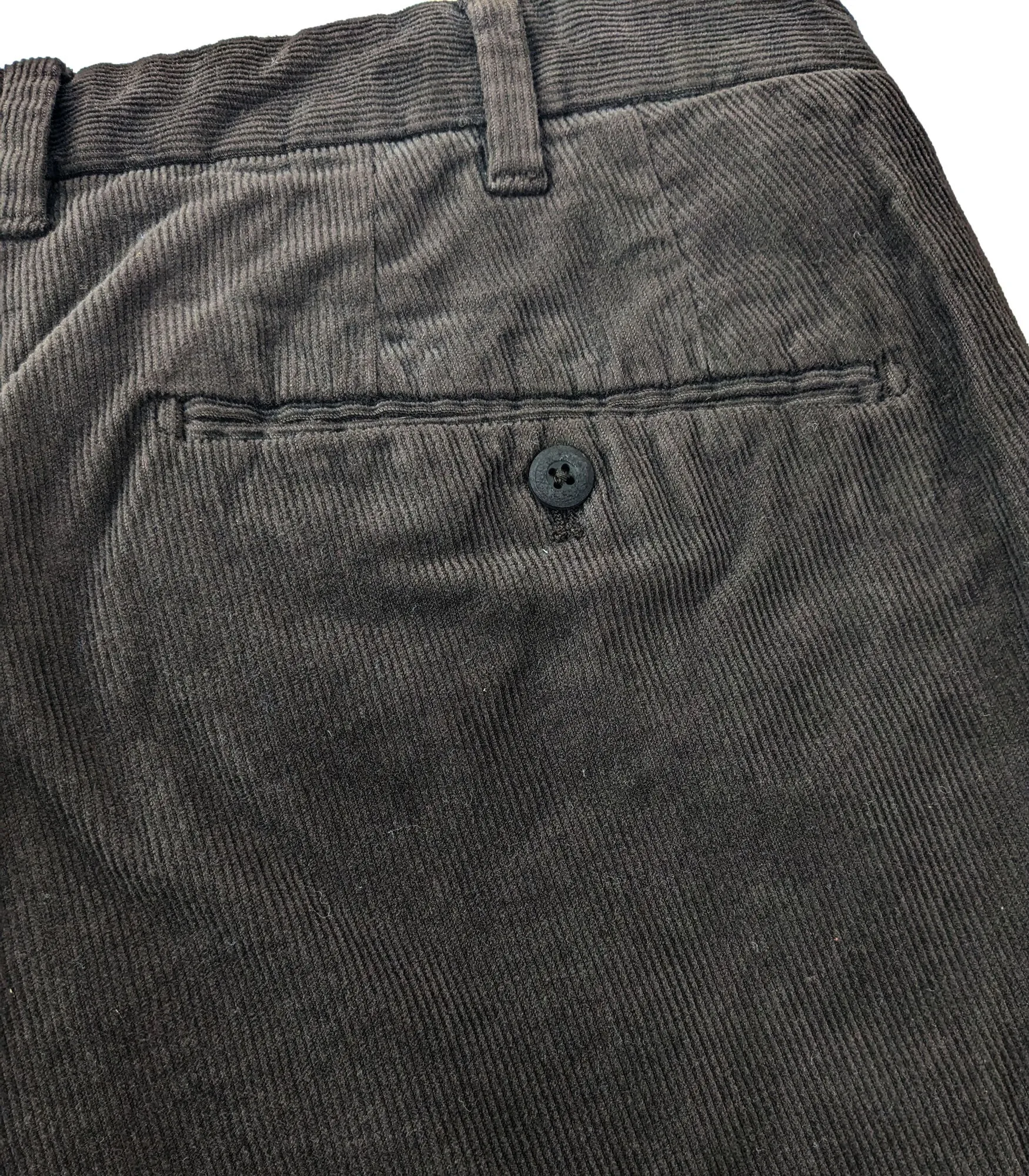 GANT Men's Dark Brown Tailored Comfort Mini Cord Pants Size 34 $225 NWT