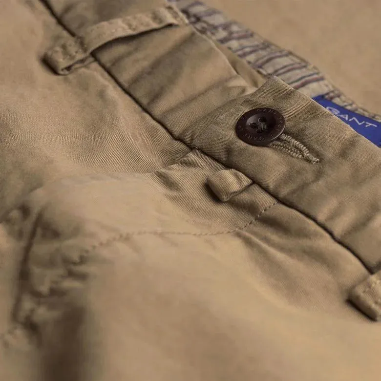 GANT Men's Khaki Beige Regular Comfort Chino Pants Size 30/32 NWT