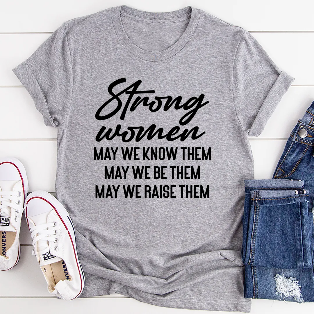 Graphic T-Shirts Strong Women Tee