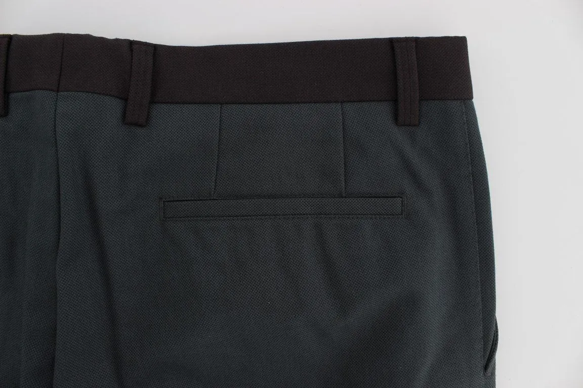 Gray Brown 3/4 Length Pants