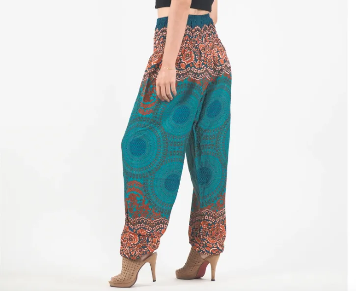 Gypsy Pants - Honeycomb Lace, Sand & Sea