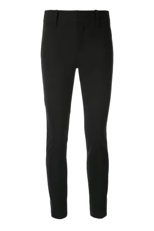 High Rise Cigarette Pant Black