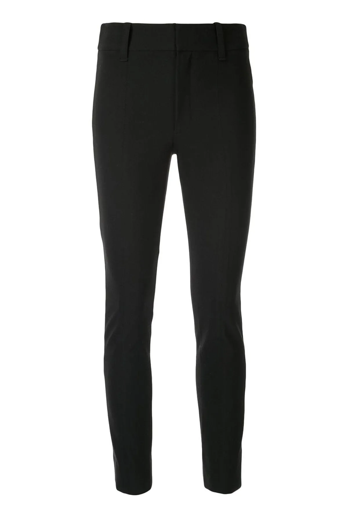 High Rise Cigarette Pant Black
