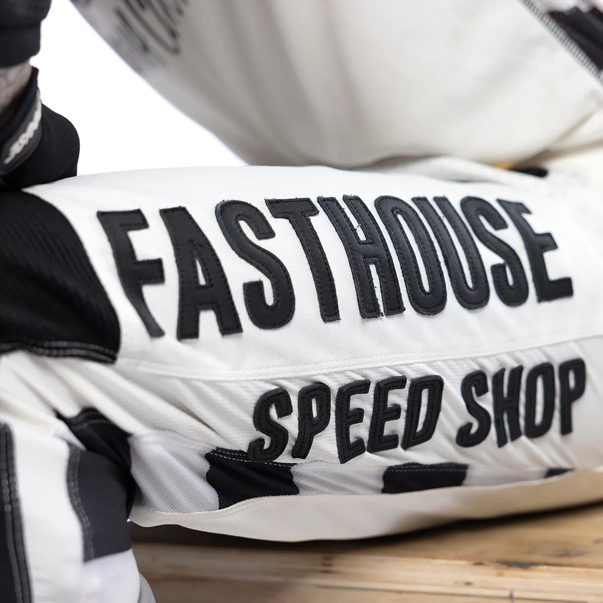 Hot Wheels Grindhouse Pant - White/Black