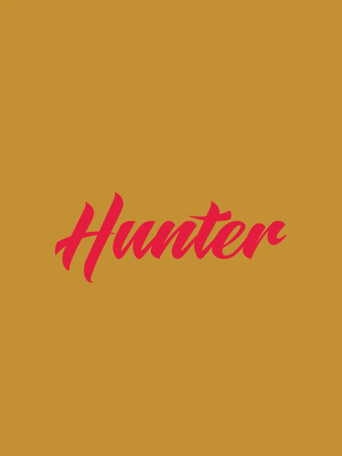 Hunter Printed Cotton Hoodie for Men & Women