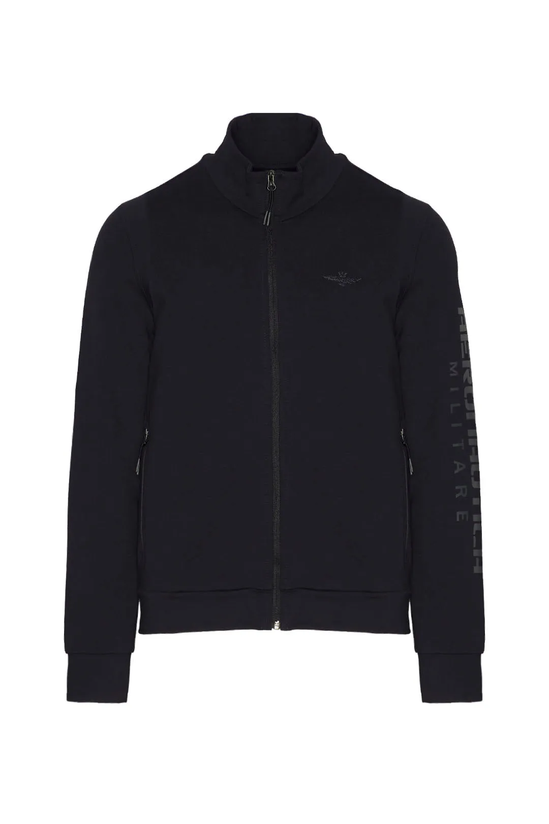 Interlock Sweatshirt With Printed Logo