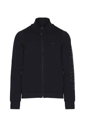 Interlock Sweatshirt With Printed Logo