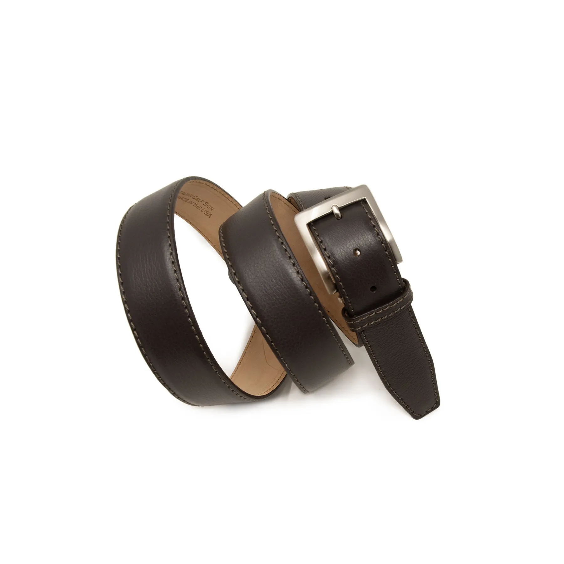 Italian Full Grain Leather - Brown - 40mm