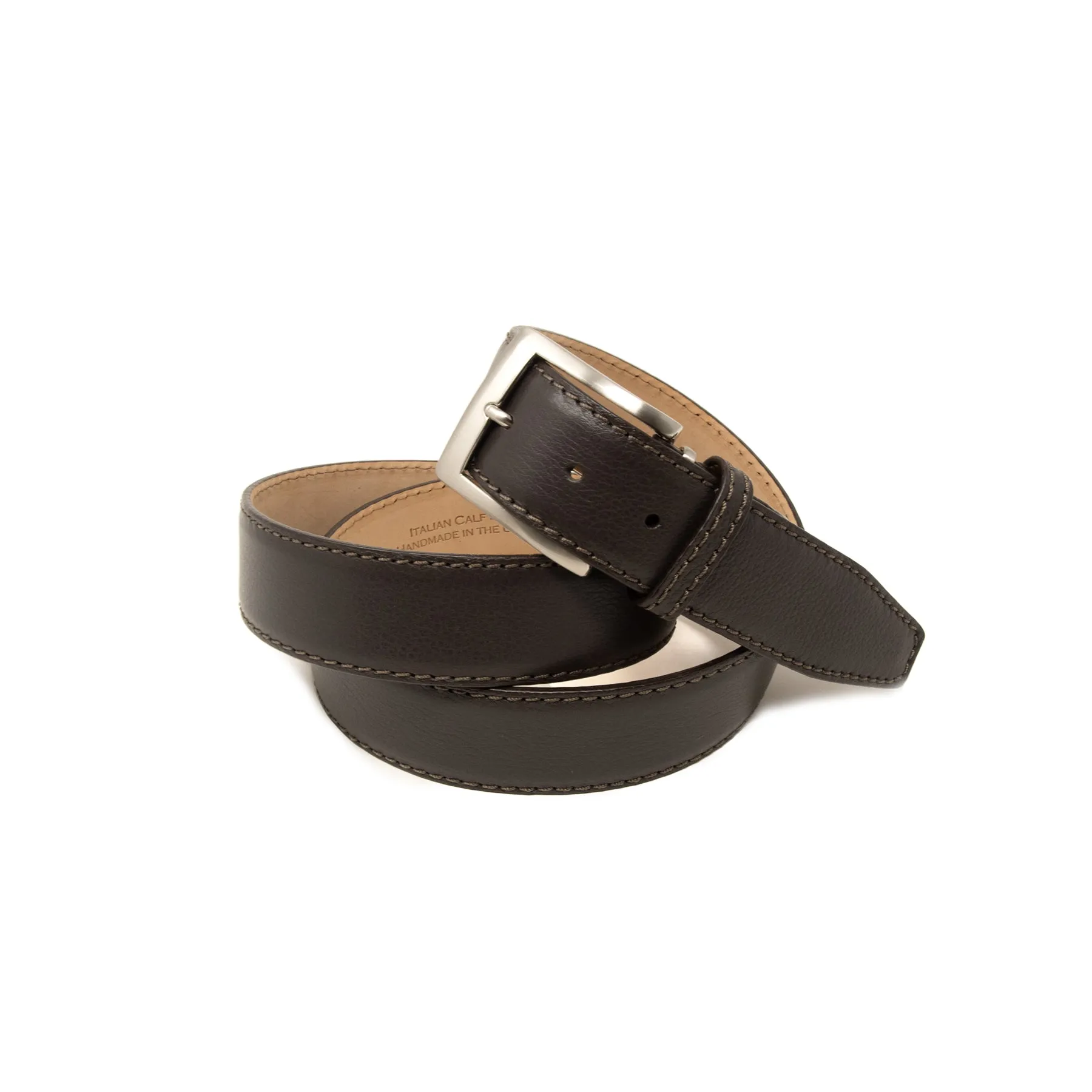Italian Full Grain Leather - Brown - 40mm