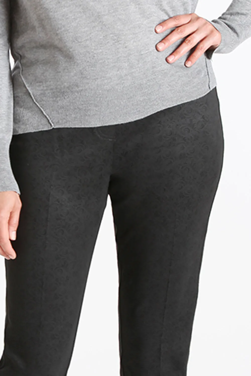 Ivy Jegging - Embossed Faux Suede: FINAL SALE