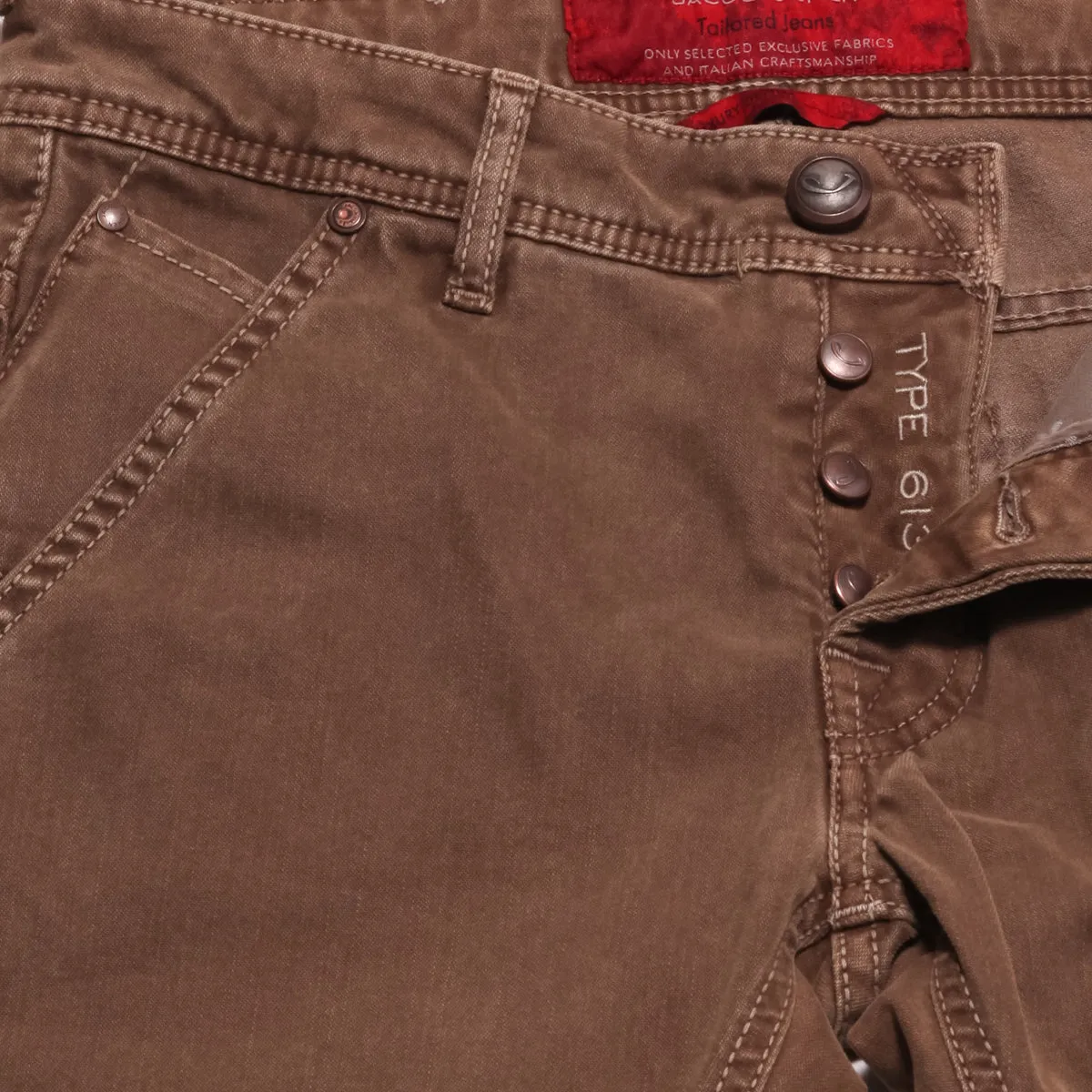 Jacob Cohën Brown Jeans - Slim
