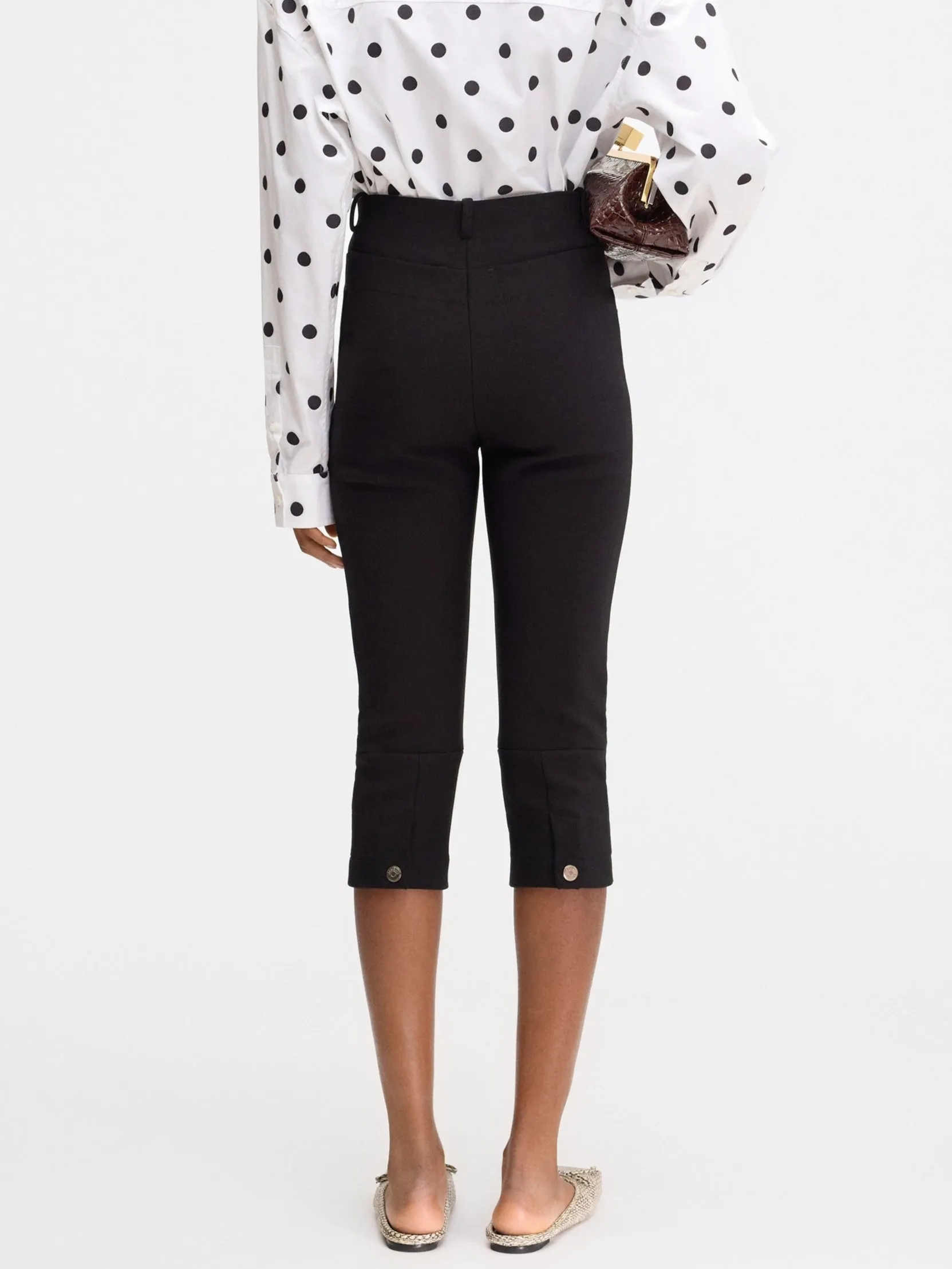 Jacquemus Le Pantalon Capri Pants in Black