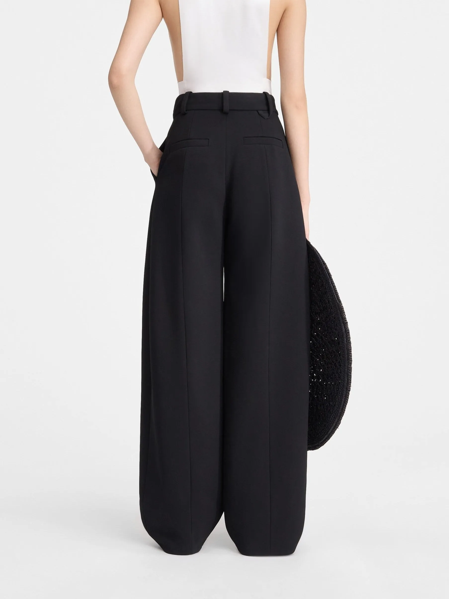 Jacquemus The Paseo Pants in Black