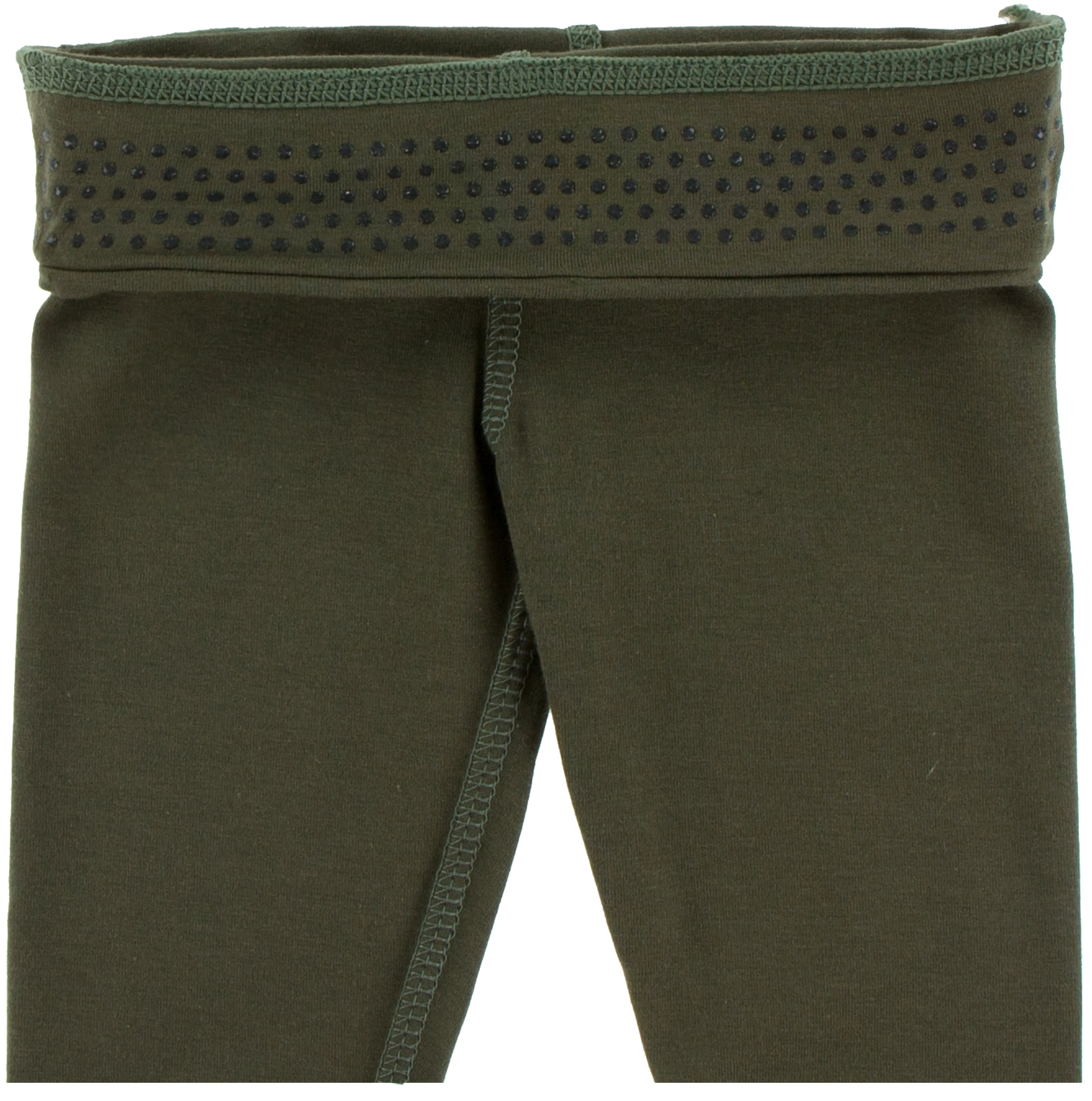 KicKee Pants Solid Succulent Performance Jersey Leggings with Waistband