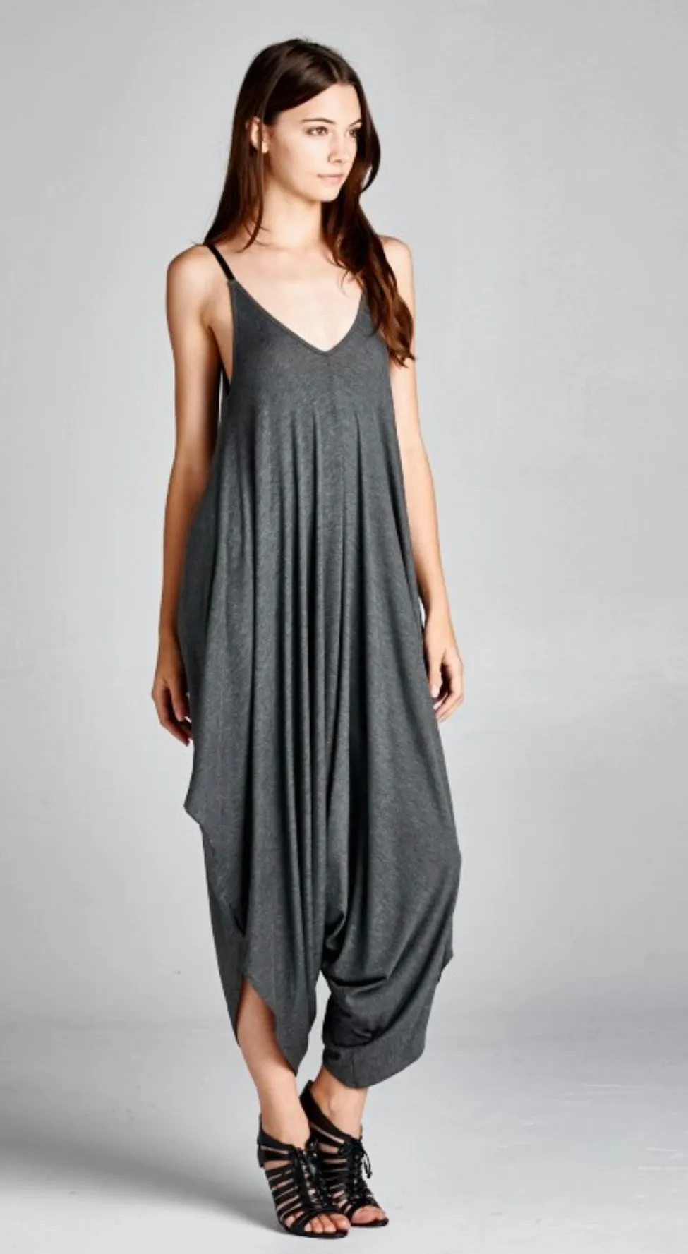 KIMMY SOLID JUMPER CHARCOAL