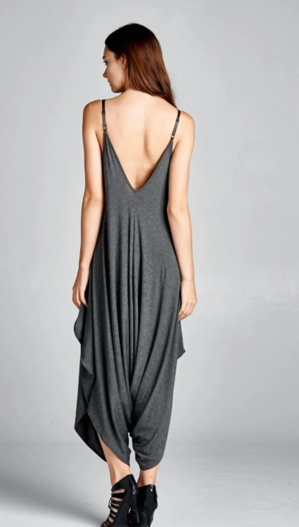 KIMMY SOLID JUMPER CHARCOAL