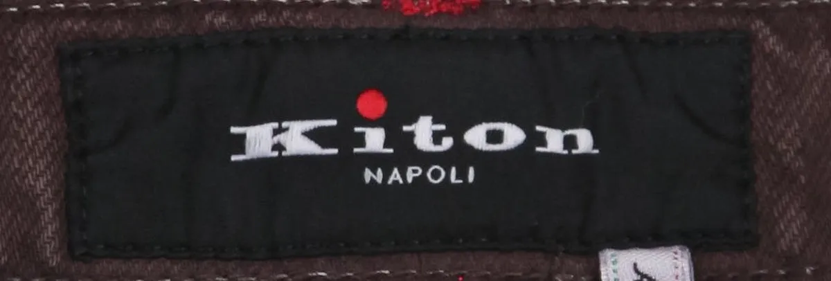 Kiton Brown Jeans - Slim