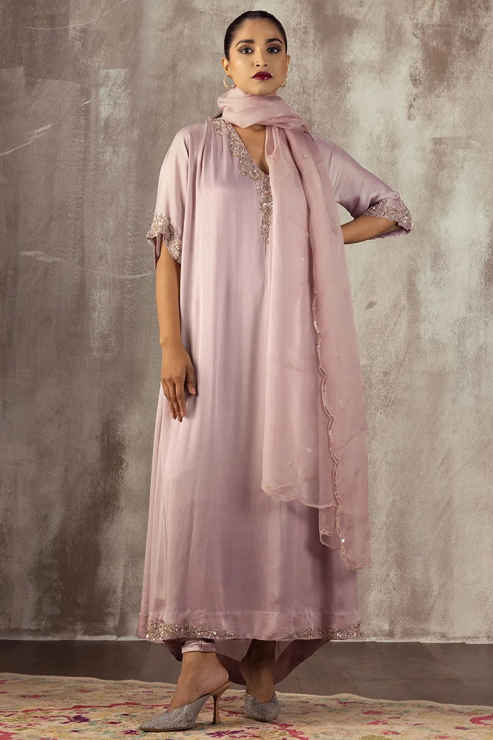 Lavender Kaftaan Set