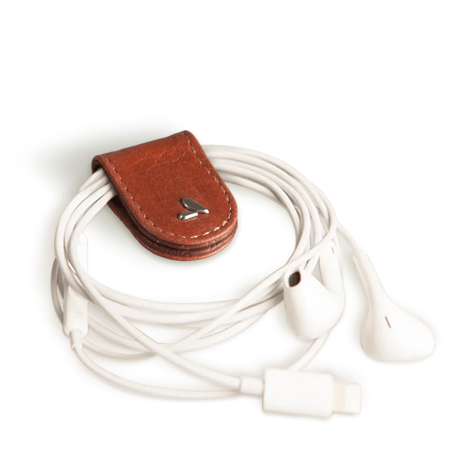 Leather jaws Cable Holder