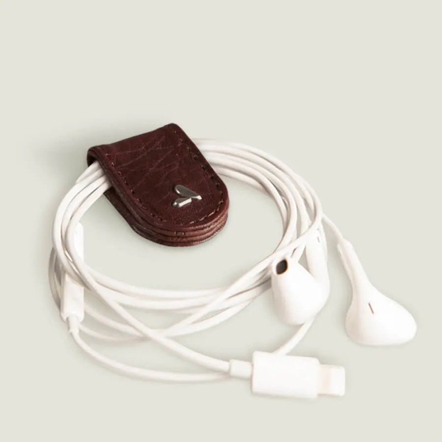 Leather jaws Cable Holder