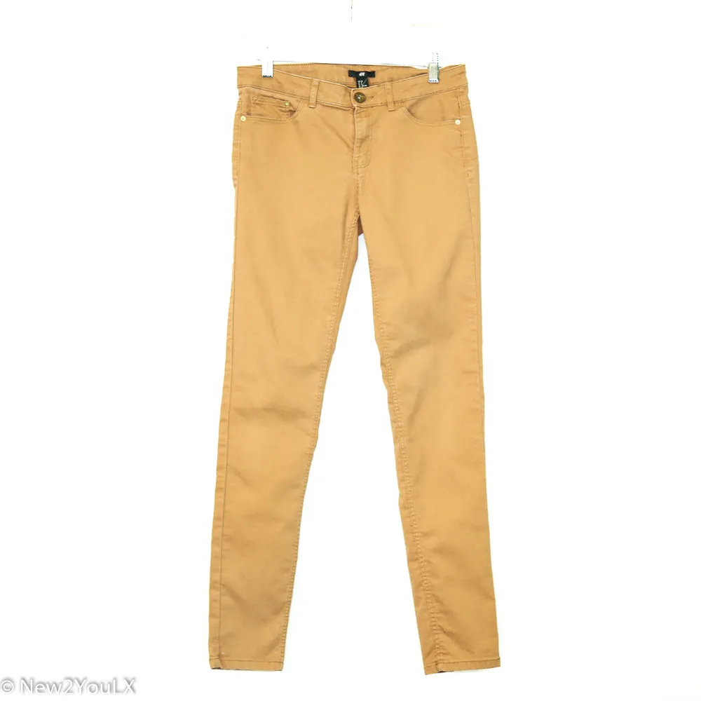 Light Brown Stretch Skinnies (H&M)
