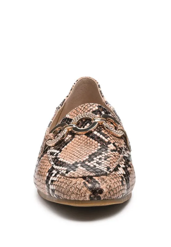 London Rag Textured Flat Shoes