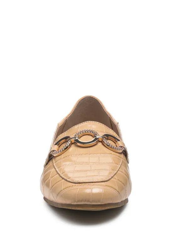 London Rag Textured Flat Shoes