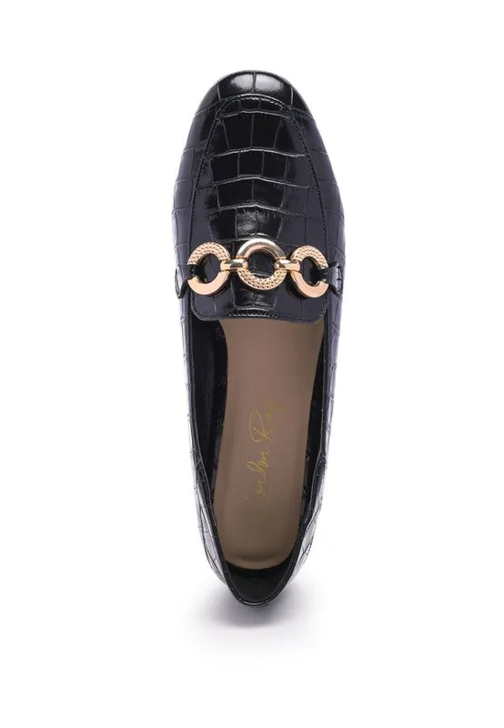 London Rag Textured Flat Shoes