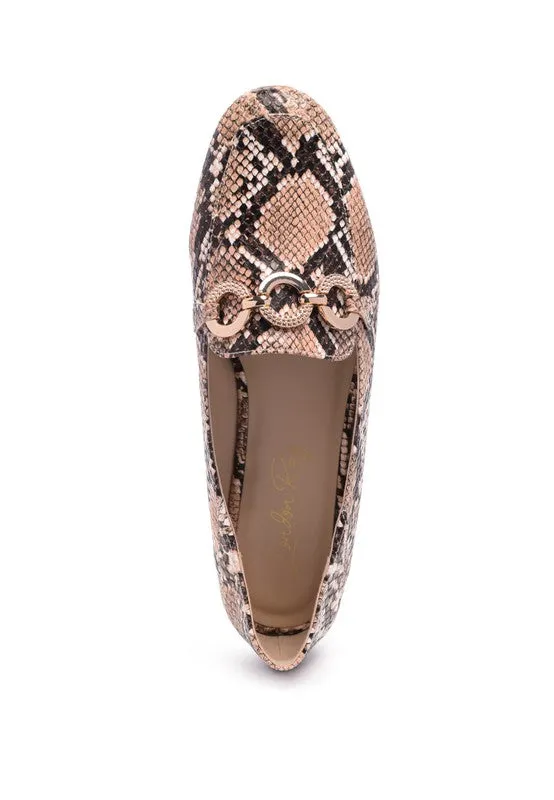 London Rag Textured Flat Shoes