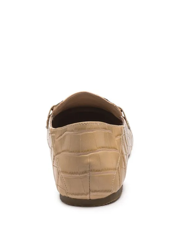 London Rag Textured Flat Shoes