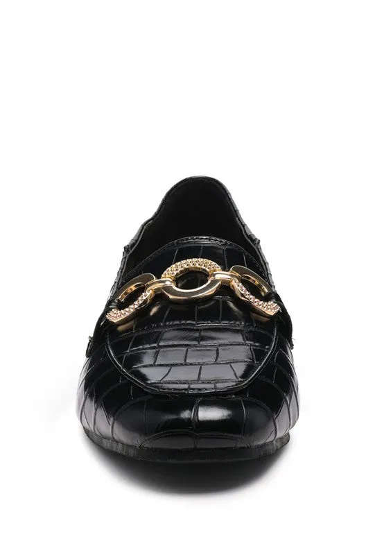 London Rag Textured Flat Shoes