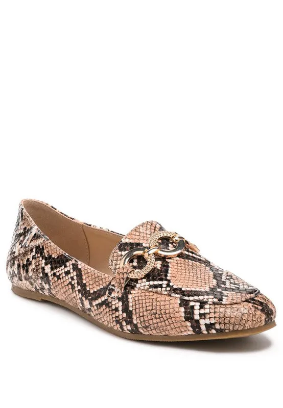 London Rag Textured Flat Shoes