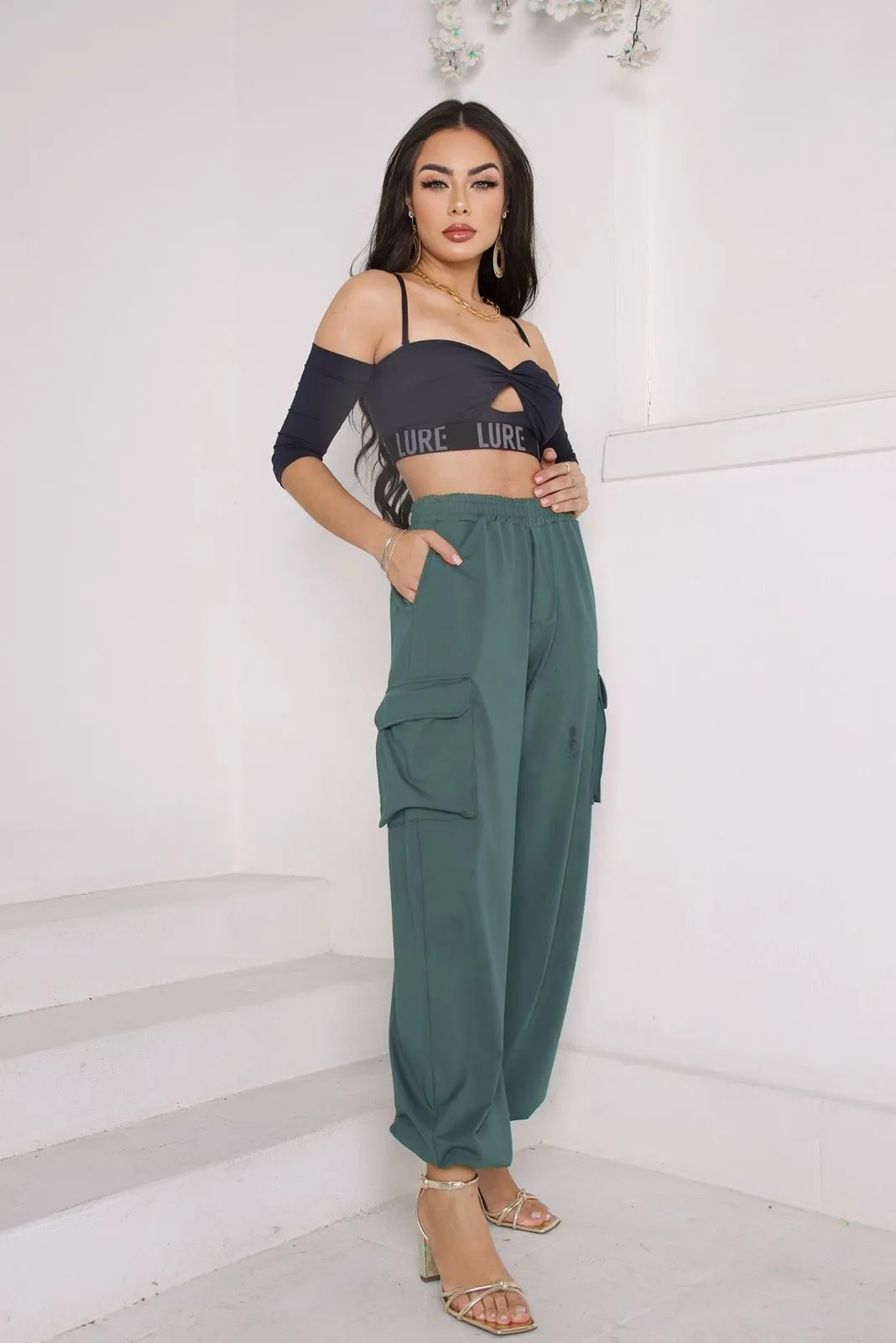 Luxury Cargo Pants - Lure
