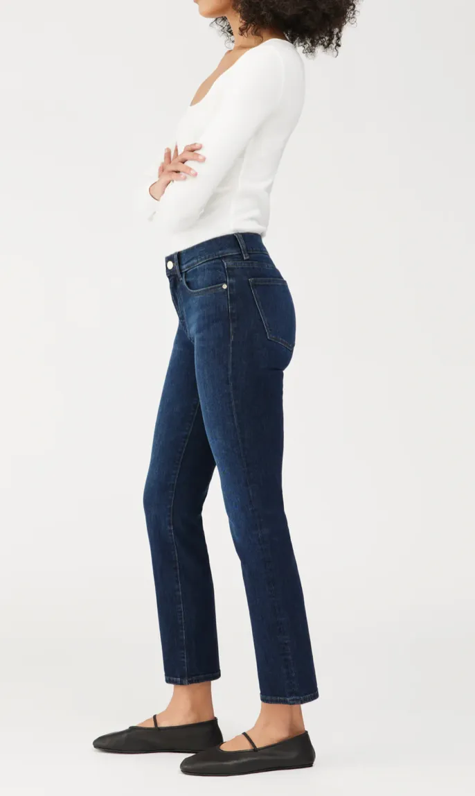 Mara Straight : Mid Rise Ankle