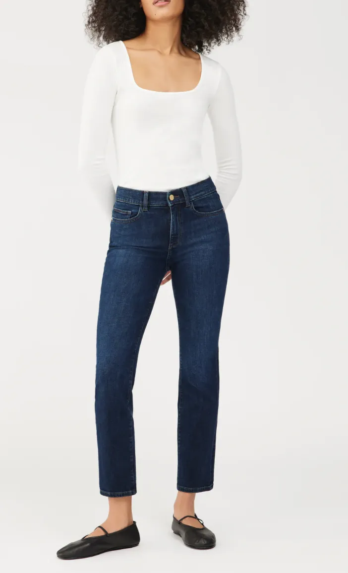 Mara Straight : Mid Rise Ankle